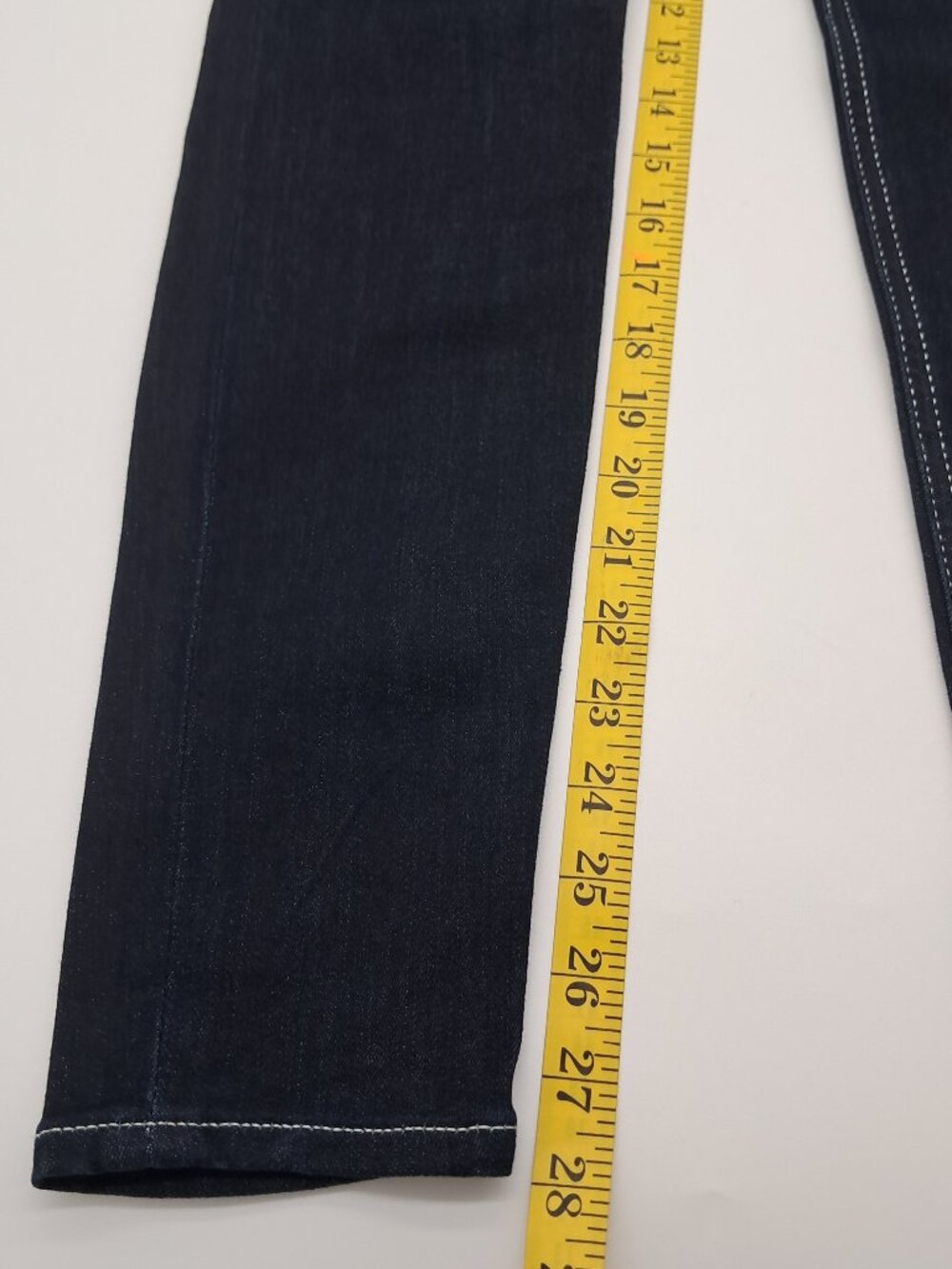 Express Ankle Leggings Super High Rise 6 Front Button 4/R Soft Jeans - Picture 11 of 11